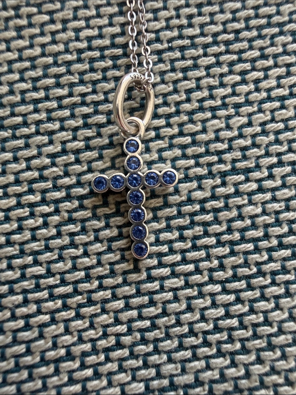 Pandora Cross Pendant on a chain